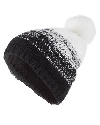  Acrylic Rib-Knit Ascent Beanie 