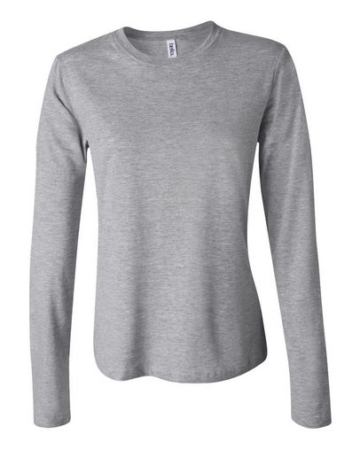Company Branded FWD Fashion Women's Crop Long Sleeve Tee BELLA + CANVAS 6501