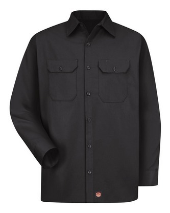  Company Branded Red Kap Utility Long Sleeve Work Shirt ST52 With Logo 