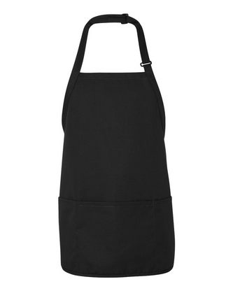  Company Branded Chef Designs Short Premium Bib Apron TT32 With Logo 