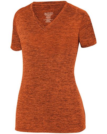  Ladies' Intensify Black??Heather Short-Sleeve Training T-Shirt 