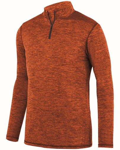 Adult Intensify Black Heather Quarter-Zip Pullover