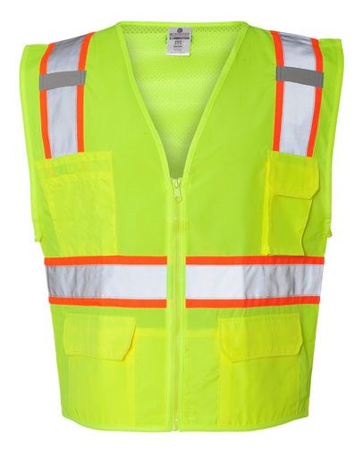 Custom Logo ML Kishigo Ultra-Cool Solid Front Vest with Mesh Back - 1163-1164