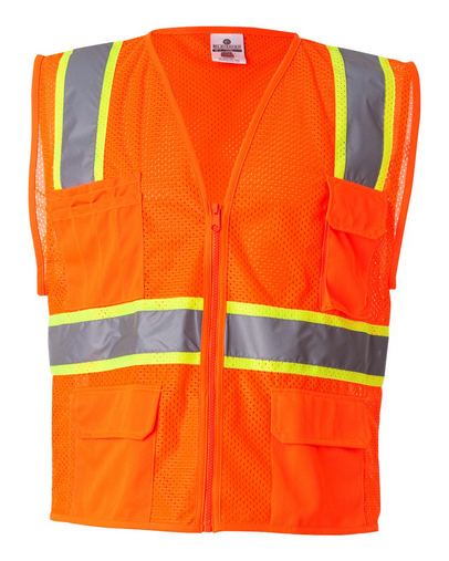 Custom Logo ML Kishigo Ultra-Cool Multi Pocket Vest - 1195-1196 