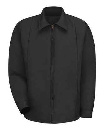 Custom Embroidered Red Kap Perma-Lined Panel Jacket JT50 With Logo
