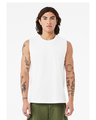 Custom Printed Bella + Canvas Unisex Triblend Tank With Logo