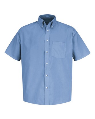 Custom Logo Red Kap Easy Care Short Sleeve Dress Shirt SS46 Embroidered