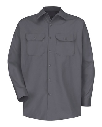 Custom Logo Red Kap Deluxe Heavyweight Cotton Shirt SC70 Embroidered