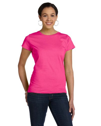Custom Printed Ladies' Fine Jersey T-Shirt-3516 With Logo