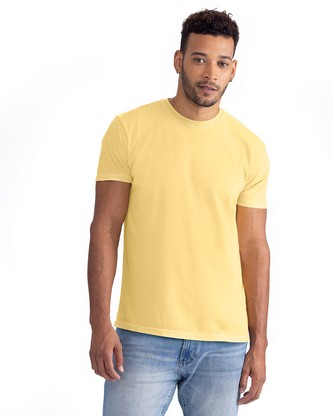Unisex Soft Wash T-Shirt - WSH BANANA CREAM - XS
