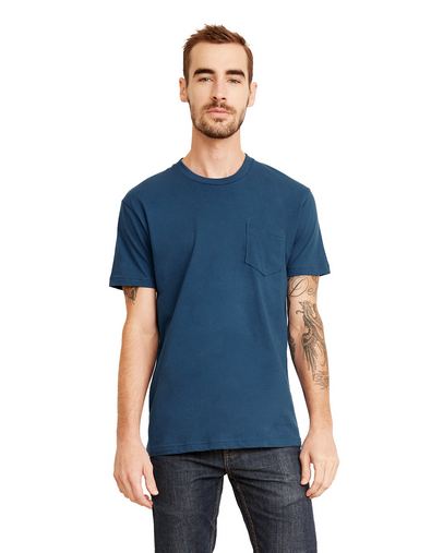 Custom Printed  Next Level Unisex Pocket Crew - 3605 