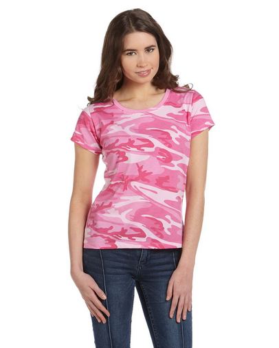 Ladies' Camo T-Shirt 