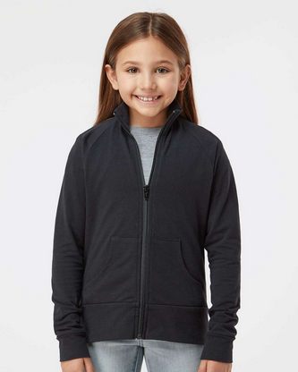  Custom Logo Boxercraft Girls' Practice Jacket S89Y Embroidered 