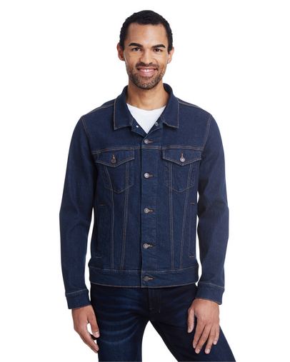 Custom Embroidered Threadfast Apparel Unisex Denim Jacket - 370J