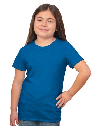 Youth Princess T-Shirt - TURQUOISE HTHR - XS