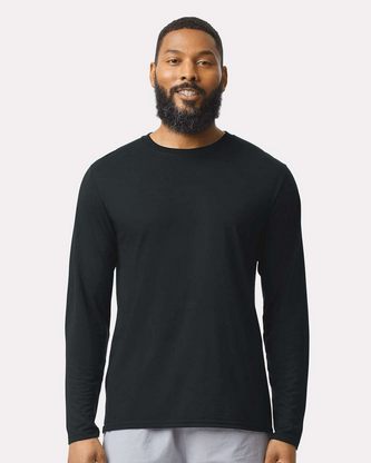 Custom Logo Gildan Performance® Long Sleeve T-Shirt 42400 Embroidered
