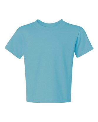 Custom Embroidered JERZEES Dri-Power® Youth 50/50 T-Shirt 29BR With Logo