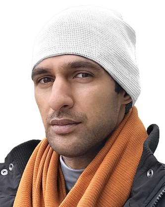 8" Thermal Beanie - WHITE - OS