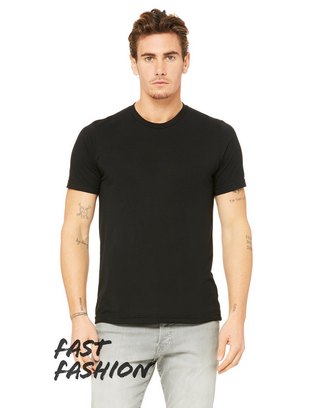 Custom Printed Unisex Viscose Fashion T-Shirt 