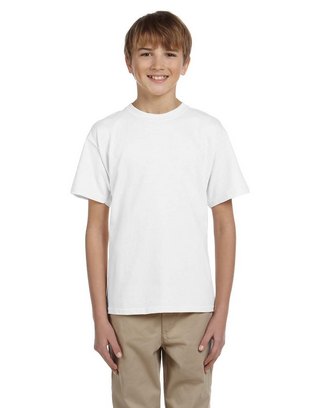  Youth HD Cotton™ T-Shirt - WHITE - XS 