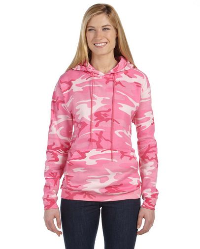 Men's Camo Pullover Fleece Hoodie