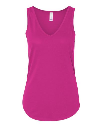 Custom Logo Women’s Slouchy V-Neck Tee BELLA + CANVAS 8815