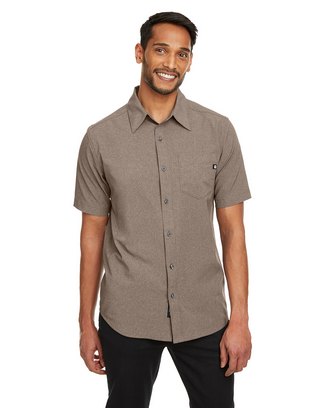  Men's Aerobora Woven Short-Sleeve Shirt 