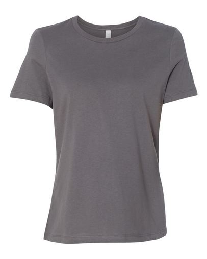  Custom Embroidered Women’s Relaxed Jersey Tee BELLA + CANVAS 6400 