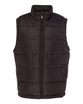  Company Branded Burnside Puffer Vest 8700 With Logo 