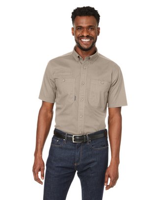 Men's Craftsman Ripstop Short-Sleeve Woven Shirt