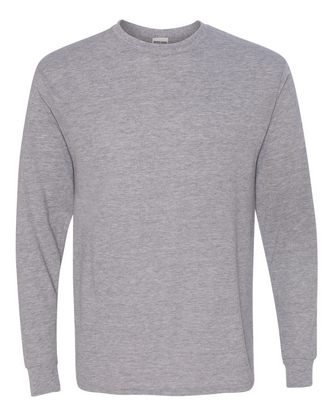  Custom Embroidered JERZEES Dri-Power® Performance Long Sleeve T-Shirt 21MLR With Logo 