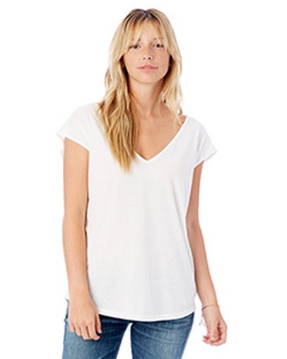 Custom Printed Alternative Ladies' Cotton Flirt Tee - 4864C1