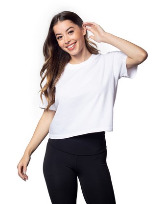 Ladies' Short 'N Sweet T-Shirt - WHITE - S
