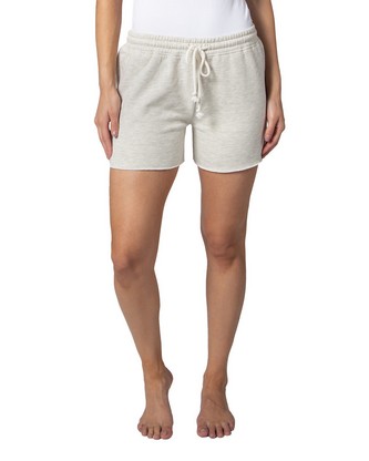  Ladies' Sweatshort - ASH GREY - S 