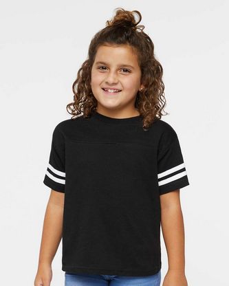  Company Branded Rabbit Skins Toddler Football Fine Jersey Tee 3037 With Logo 