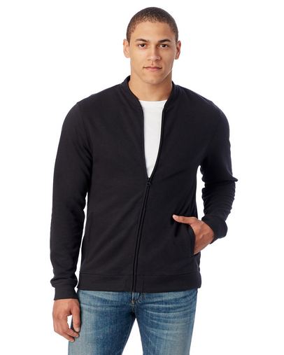 Custom Logo  Alternative Bomber Vintage French Terry Bomber Jacket - 5121BT 