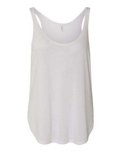 Custom Printed BELLA + CANVAS Women's Flowy Tank with Side Slit - 8802