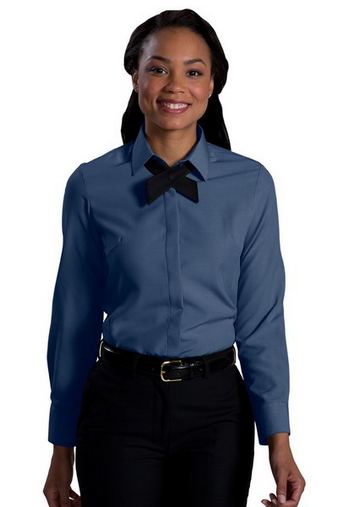 Custom Embroidered  Edwards Women's Batiste Cafe Shirt - 5291 