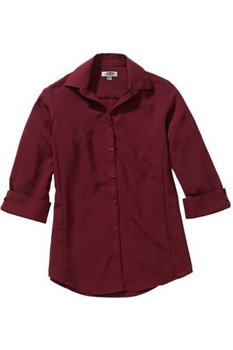 Custom Embroidered  Edwards Women's Batiste 3/4 Sleeve Blouse - 5292 