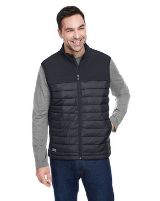  Men's Summit Puffer Body Softshell Vest 