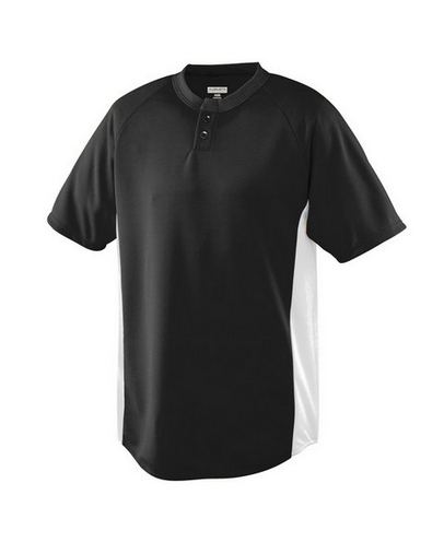 Wicking Color Block Two-Button Jersey