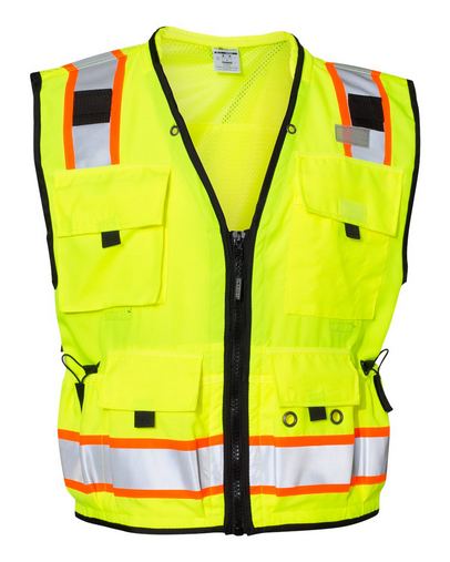 Custom Logo ML Kishigo Professional Surveyors Vest - S5000-5001