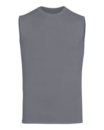  Custom Embroidered Augusta Sportswear Hyperform Sleeveless Compression Shirt 2602 With Logo 