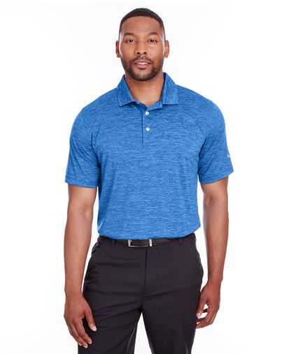  Custom Embroidered Puma Golf Men's Icon Heather Polo 596801 