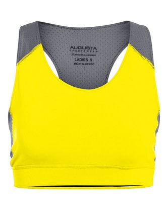  Company Branded Augusta Sportswear Women's All Sport Sports Bra 2417 With Logo 