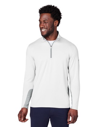  Men's Gamer Golf Quarter-Zip - BRIGHT WHITE - S 