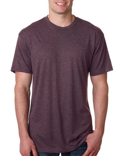Custom Printed  Next Level Men's Triblend Crew - 6010 