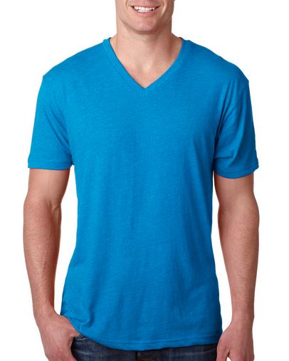 Custom Printed  Next Level Men's Triblend V - 6040 