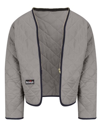 Custom Embroidered Bulwark Flame Resistant Zip-In Zip-Out Modaquilt Liner LML2 With Logo