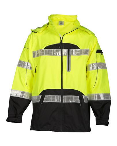 Custom Logo ML Kishigo Premium Black Series® Rainwear Jacket - RWJ106-107 